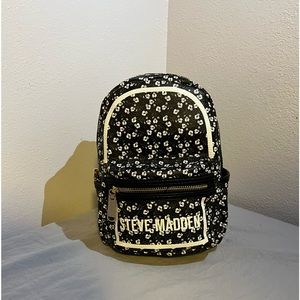 black backpack mini from steven madden